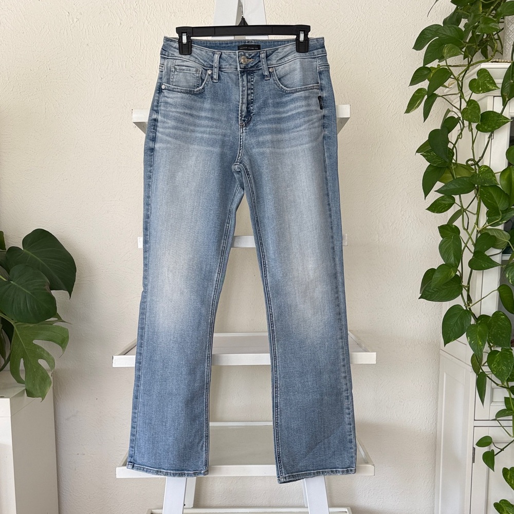 Silver Suki Slim Bootcut Jeans Light Blue W30/L31